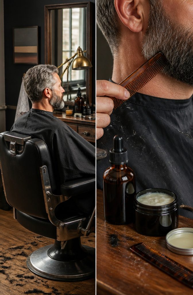 Man with salt-and-pepper hair and a neatly trimmed full beard